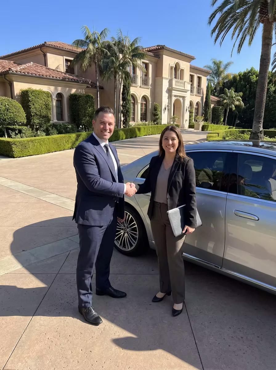 Professional consultation following a residential security audit for a UHNW estate